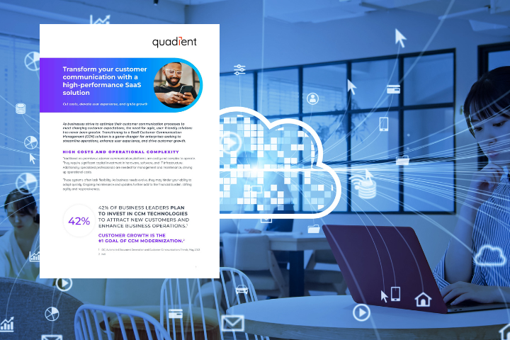 Transform your customer communication with a high-performance SaaS solution Transform your customer communication with a high-performance SaaS solution